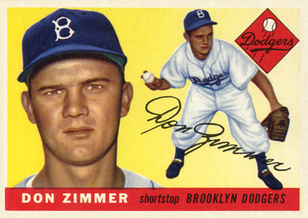 1955 Topps Don Zimmer #92 Baseball Card