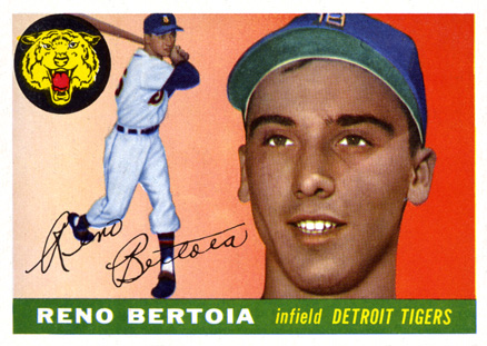 1955 Topps Reno Bertoia #94 Baseball Card