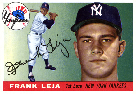 1955 Topps Frank Leja #99 Baseball Card