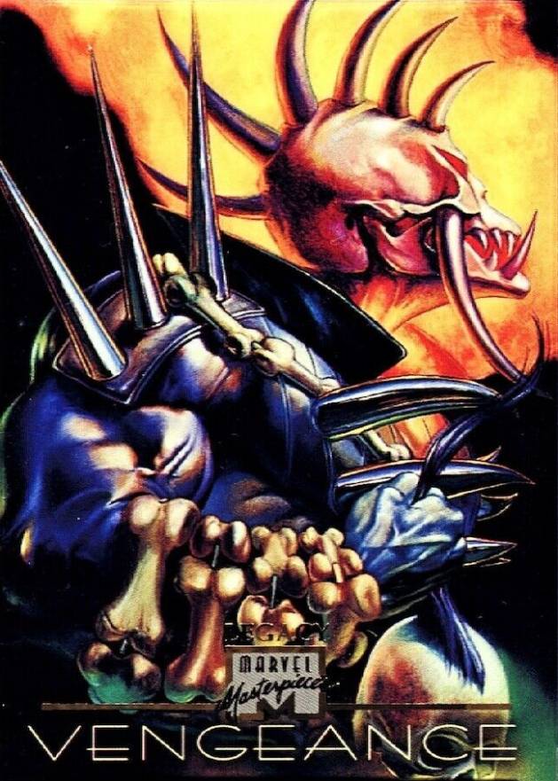 1996 Marvel Masterpieces Vengeance #78 Non-Sports Card