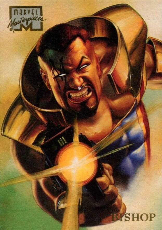 1996 Marvel Masterpieces Bishop #3 Non-Sports Card