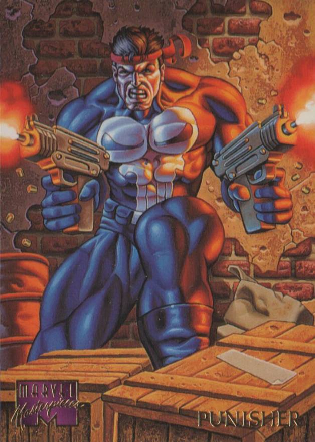 1995 Marvel Masterpieces Punisher #81 Non-Sports Card