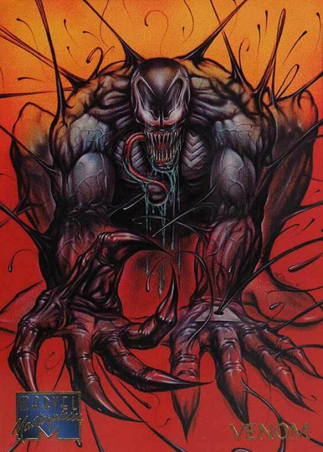 1995 Marvel Masterpieces Venom #107 Non-Sports Card