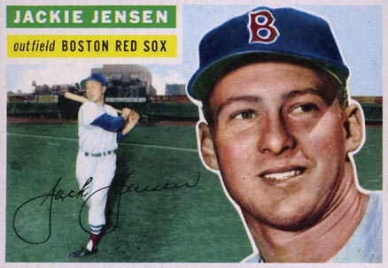1956 Topps Jackie Jensen #115 Baseball Card