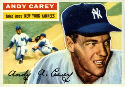 1956 Topps Andy Carey #12 Baseball Card
