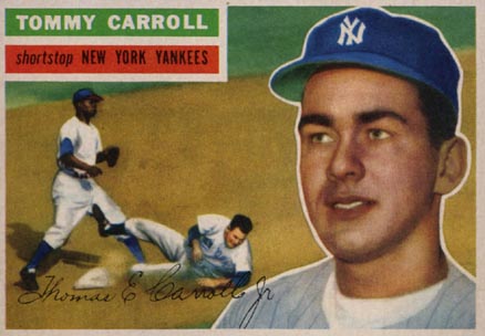 1956 Topps Tommy Carroll #139 Baseball Card
