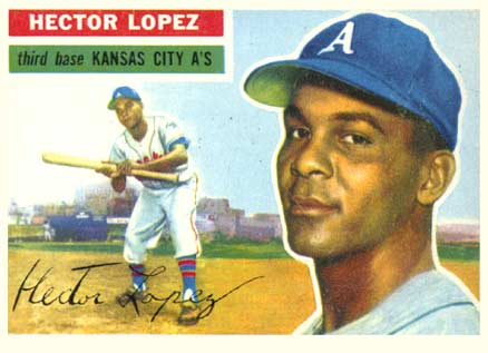 1956 Topps Hector Lopez #16 Baseball Card