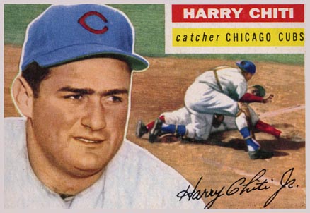 1956 Topps Harry Chiti #179 Baseball Card
