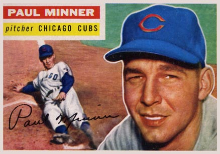 1956 Topps Paul Minner #182 Baseball Card