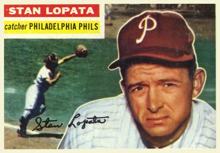 1956 Topps Stan Lopata #183 Baseball Card