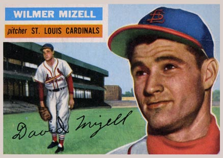 1956 Topps Wilmer Mizell #193 Baseball Card