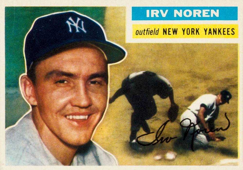 1956 Topps Irv Noren #253 Baseball Card