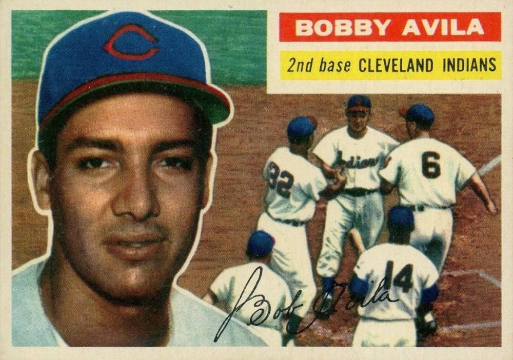1956 Topps Bobby Avila #132 Baseball Card