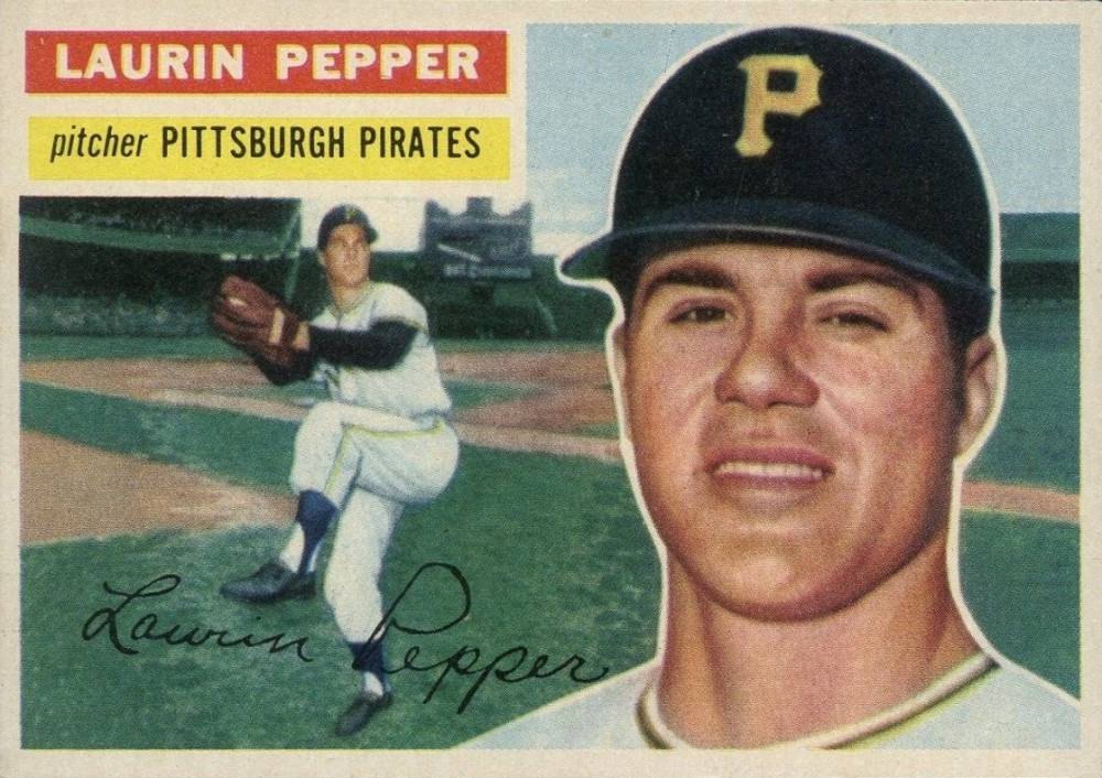 1956 Topps Laurin Pepper #108 Baseball Card