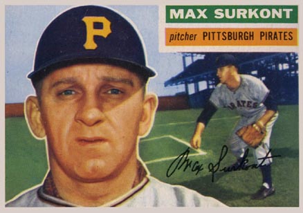 1956 Topps Max Surkont #209 Baseball Card