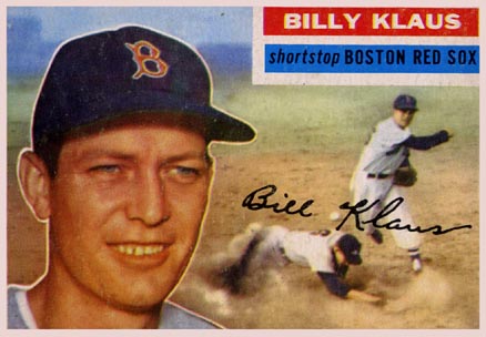 1956 Topps Billy Klaus #217 Baseball Card