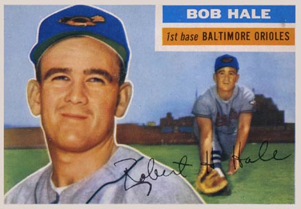 1956 Topps Bob Hale #231 Baseball Card