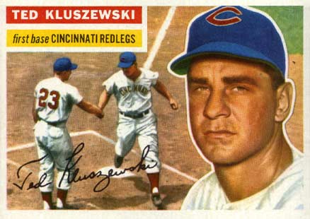 1956 Topps Ted Kluszewski #25 Baseball Card