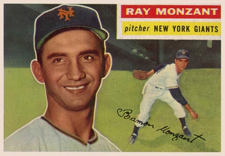 1956 Topps Ray Monzant #264 Baseball Card