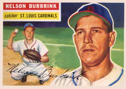 1956 Topps Nelson Burbrink #27 Baseball Card
