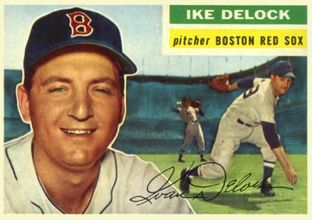 1956 Topps Ike Delock #284 Baseball Card