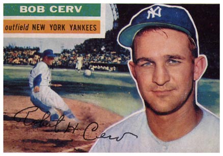1956 Topps Bob Cerv #288 Baseball Card