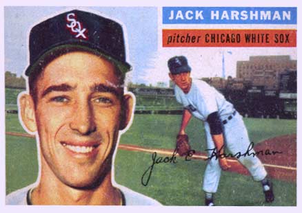 1956 Topps Jack Harshman #29 Baseball Card