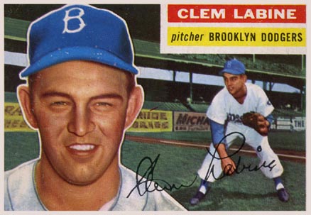 1956 Topps Clem Labine #295 Baseball Card