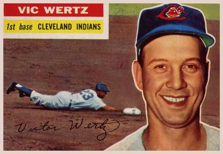 1956 Topps Vic Wertz #300 Baseball Card