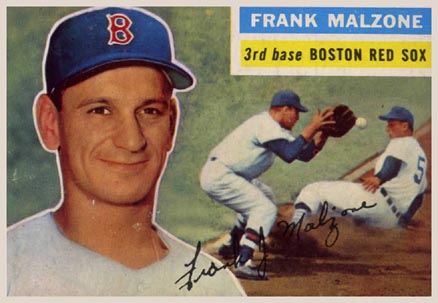 1956 Topps Frank Malzone #304 Baseball Card