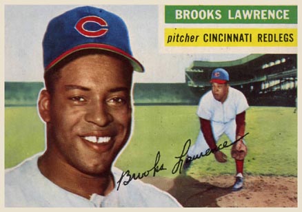 1956 Topps Brooks Lawrence #305 Baseball Card