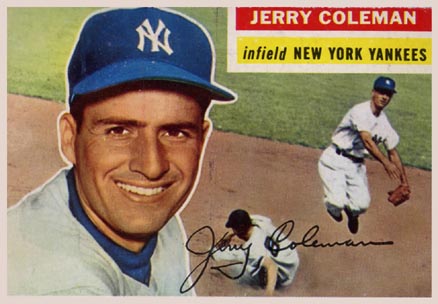 1956 Topps Jerry Coleman #316 Baseball Card