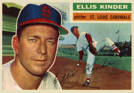 1956 Topps Ellis Kinder #336 Baseball Card
