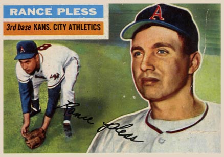1956 Topps Rance Pless #339 Baseball Card