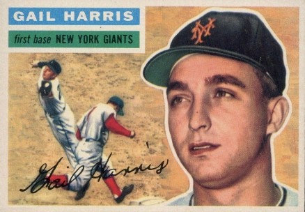 1956 Topps Gail Harris #91g Baseball Card