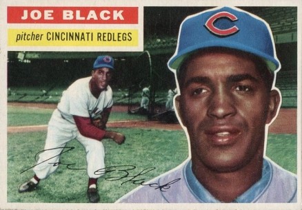1956 Topps Joe Black #178w Baseball Card