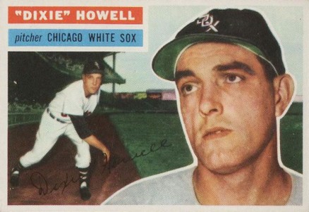 1956 Topps Dixie Howell #149w Baseball Card