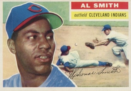 1956 Topps Al Smith #105w Baseball Card