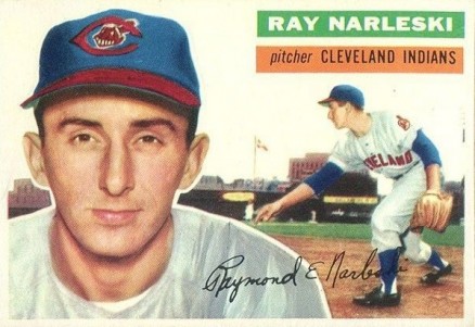 1956 Topps Ray Narleski #133w Baseball Card