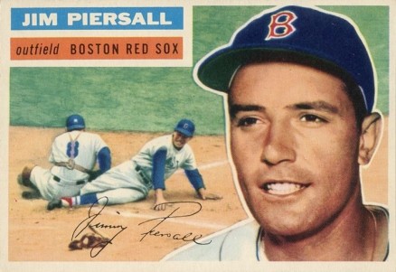 1956 Topps Jim Piersall #143w Baseball Card