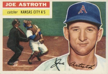 1956 Topps Joe Astroth #106w Baseball Card