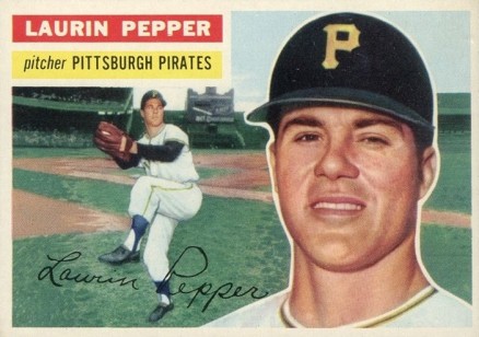 1956 Topps Laurin Pepper #108w Baseball Card