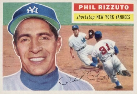 1956 Topps Phil Rizzuto #113w Baseball Card
