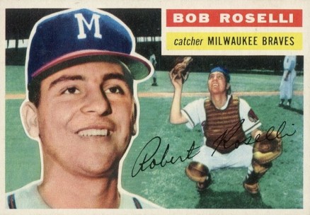 1956 Topps Bob Roselli #131w Baseball Card