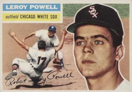 1956 Topps Leroy Powell #144w Baseball Card