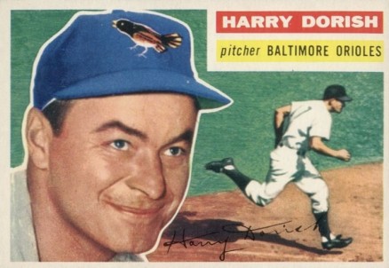 1956 Topps Harry Dorish #167w Baseball Card