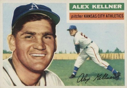 1956 Topps Alex Kellner #176w Baseball Card