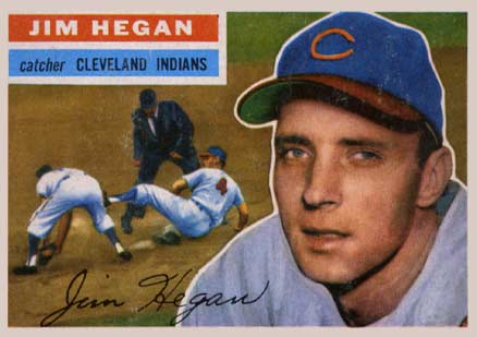 1956 Topps Jim Hegan #48 Baseball Card
