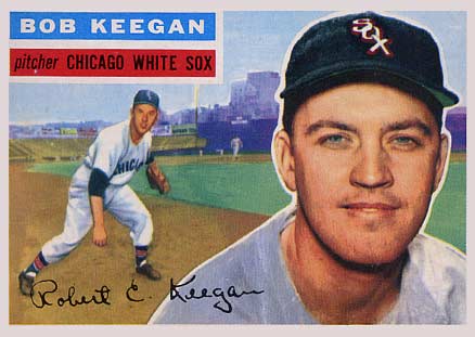 1956 Topps Bob Keegan #54 Baseball Card