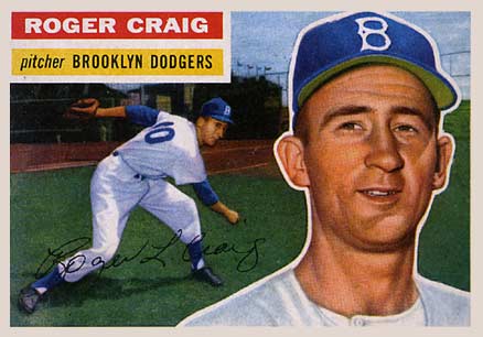 1956 Topps Roger Craig #63 Baseball Card